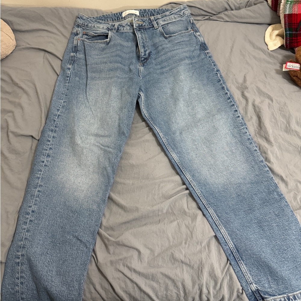 Zara Classic Blue Denim Pants